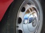1o Historic Calidario 2014 - Una Renault Clio Williams specchiata nel cerchio cromato di una Alfa Romeo Giulietta SS - Fotografia Piombino LI Toscana marzo 2014