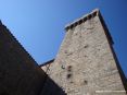 Arcidosso (GR) - La possente Torre Maestra del Castello Aldobrandesco. La costruzione della torre risale al XIII secolo.