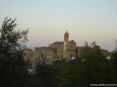 Caldana (GR) - Il piccolo borgo di Caldana si protrae verso il cielo con il campanile della chiesa di San Biagio in una fusione di colori caldi immersi nel verde della Maremma grossetana