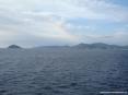 Canale di Piombino (LI) - Isola di Palmaiola e dietro la costa dell