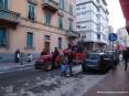 Carnevale Piombino 2009 - Una carrozza apre il corteo mascherato del carnevale piombinese 2009 