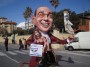 Carnevale di Viareggio 2010 - La maschera isolata Il Casa-nova delle libert di Andrea De Angeli, classificata al quarto posto in classifica finale - Fotografia febbraio 2010