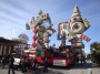 Carnevale di Viareggio 2010 - Le fantasiose torri del carro di prima categoria Paesaggio La citt del Carnevale di Alfredo Ricci. Il carro si  piazzato decimo in classifica finale 
 - Fotografia febbraio 2010