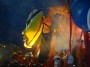 Carnevale di Viareggio 2010 - parte della coreografia danzante a bordo del carro La danza del drago di Verlanti e F.lli Bonetti - Fotografia febbraio 2010