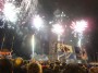 Carnevale di Viareggio 2010 - Un fantastico spettacolo pirotecnico sulla spiaggia di fronte a piazza Mazzini saluta con un incalzare di fuochi d