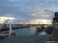 Castiglione della Pescaia (GR) - Tramonto sul porto costruito nella foce del fiume Bruna e i suoi pescherecci