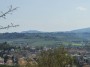 Certaldo (FI) - Panorama verso sud sulle colline toscane. Sullo sfondo si notano le sagome delle torri della città di San Gimignano - Fotografia Toscana aprile 2015