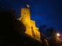 XIV Mostra mercato del tartufo marzuolo - Antica torre con campanile che svetta dalle mura possenti del castello dell