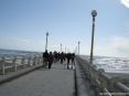 Forte dei Marmi (LU) - Foto scattata dalla passeggiata del pontile verso il mare.