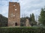 Fucecchio (FI) Parco e Rocca Corsini - Torre di Mezzo e Torre Pagliaiola, da sinistra verso destra - Fotografia Toscana marzo 2015