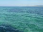 Gita in barca a Baratti, Piombino (LI) - Il mare pulito che bagna le Secche dello Stellino offre giochi di colore suggestivi - Fotografia 8 luglio 2012, Toscana