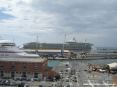 Independence of the seas - Royal Caribbean nel porto di Livorno - La nave da crociera pi grande del mondo.