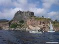 Isola di Capraia (LI) - Lato sud di Punta Zenobito. In pochi metri il paesaggio cambia pi volte colore. Lo spettacolo  mozzafiato.