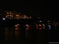 Luminara San Ranieri 2008 Pisa (PI) - La processione di barche in onore del santo patrono  un contrasto di luci colorate ed ombre sul fiume Arno