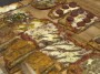 Mercato Centrale Firenze - Wow! Che tranci di pizza e schiaccia farcita! - Fotografia Toscana febbraio 2015