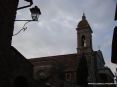 Montalcino (SI) - Il Duomo di Montalcino visto da via Spagni.