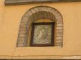 Monterchi (AR) - Una icona religiosa su un muro. 