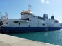 Navi e traghetti in Toscana - Lato destro della M/N Blu Navy Acciarello ormeggiata nel porto di Portoferraio, Isola d