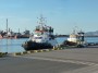 Navi e traghetti in Toscana - Il rimorchiatore Algerina Neri nel porto di Piombino ormeggiato davanti ad un rimorchiatore piÃƒÂ¹ piccolo - Fotografia 4 maggio 2012