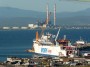 Navi e traghetti in Toscana - Il cargo Ro-Ro Moby Luigi Pa ormeggiato nel porto di Piombino - Fotografia 7 giugno 2012