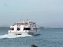 Navi e traghetti in Toscana - Il catamarano Toremar Maria Sole Lauro parte da Piombino alla volta dell