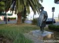 Torre del Lago Puccini, Viareggio (LU) - Il monumento in bronzo a Giacomo Puccini realizzato da Paul Troubetzkoy nel 1925. Il monumento  posto in un