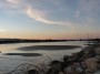 Torre del Sale e Foce del Cornia, Piombino (LI) - Tramonto autunnale sull