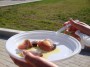 Tutti pazzi per la palamita 2011 - Palamita marinata, un gustoso piatto tipico della tradizione servito alla manifestazione enogastronomica di San Vincenzo - San Vincenzo (LI), Fotografia 8 maggio 2011, Toscana