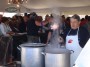 Tutti pazzi per la palamita 2011 - Un cuoco prepara il polpo lesso nello stand del Polpo del Nini a cura del Comitato Valorizzazione secondo la tradizionale ricetta - San Vincenzo (LI), Fotografia 8 maggio 2011, Toscana