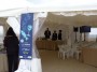 Tutti pazzi per la palamita 2012 - Preparativi nel pala palamita dello stand per la degustazione dei vini della zona - San Vincenzo (LI), Fotografia 6 maggio 2012, Toscana