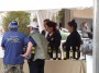 Tutti pazzi per la palamita 2012 - Stand nel corso principale per la degustazione dei vini tipici della zona con preparati sommelier - San Vincenzo (LI), Fotografia 6 maggio 2012, Toscana