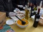 Tutti pazzi per la palamita 2013 - Preparazione del piatto a base di gravlax di palamita con arancia del ristorante Il Sale - San Vincenzo (LI), Fotografia 5 maggio 2013, Toscana