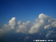 Foto aerea del cielo della Toscana