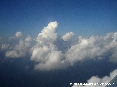 Foto aerea del cielo della Toscana