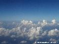 Foto aerea del cielo della Toscana