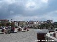 Piombino (LI) - Piazza Bovio vista dal faro della Rocchetta 