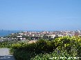 Piombino (LI) - La strada che dalla Tolla scende verso il centro citt